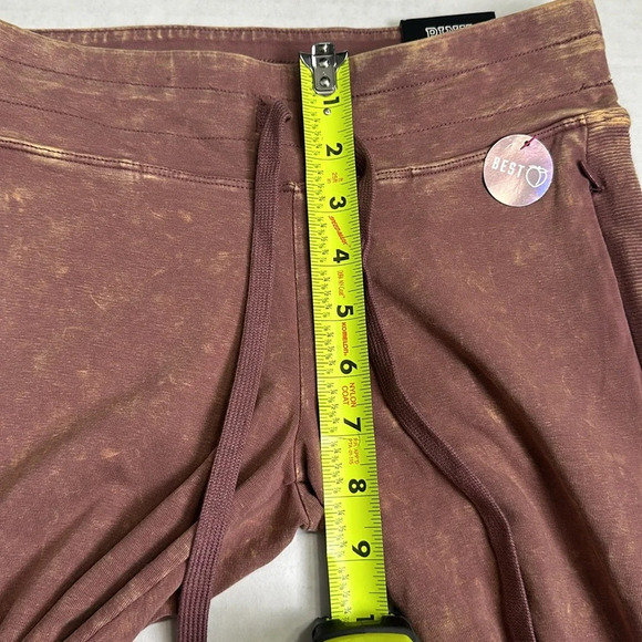 Victoria’s Secret PINK Yoga Women’s XSmall Leggings Brown Acid Wash NWT - Picture 13 of 14